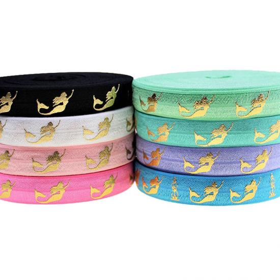 Mermaid elastic ribbon